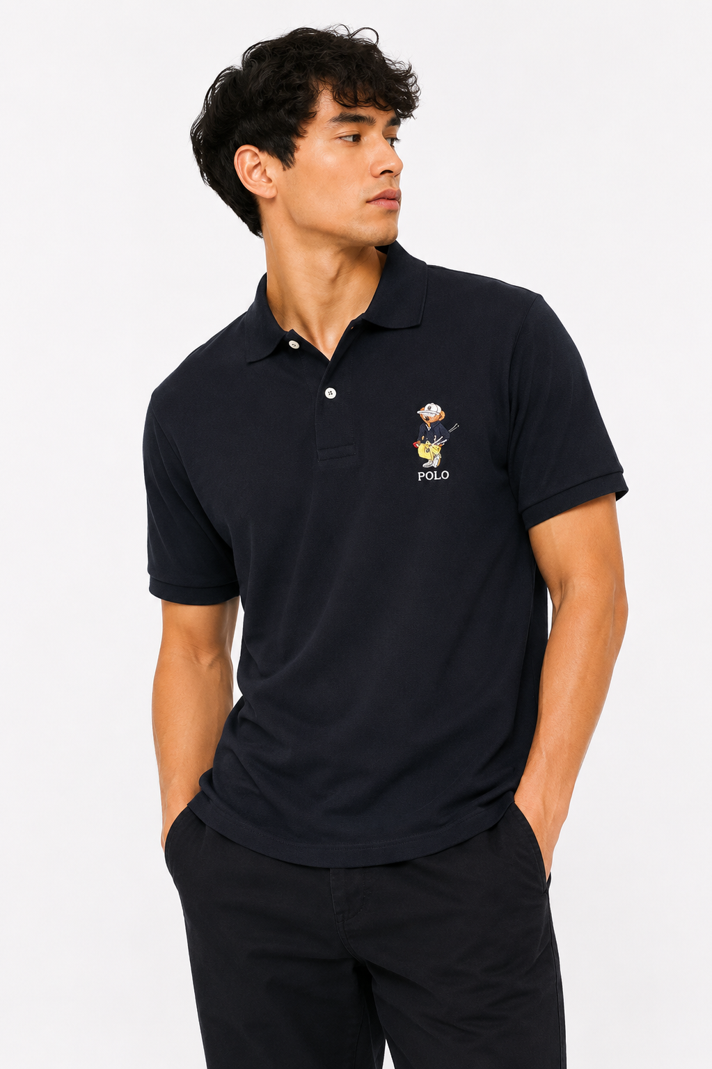 RALPH LAUREN POLO BLACK black / M
