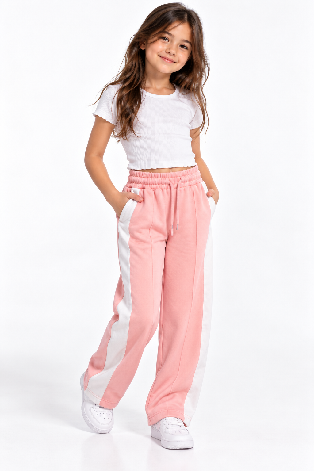 Tommy Life Pant Pink&Wht Pink & White Pants 7*8 / Pink & White