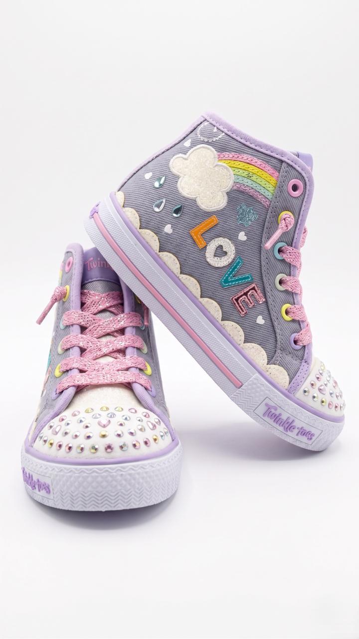 skechers lvndr&pnk 10874l wmn lavender&pink / 21.5
