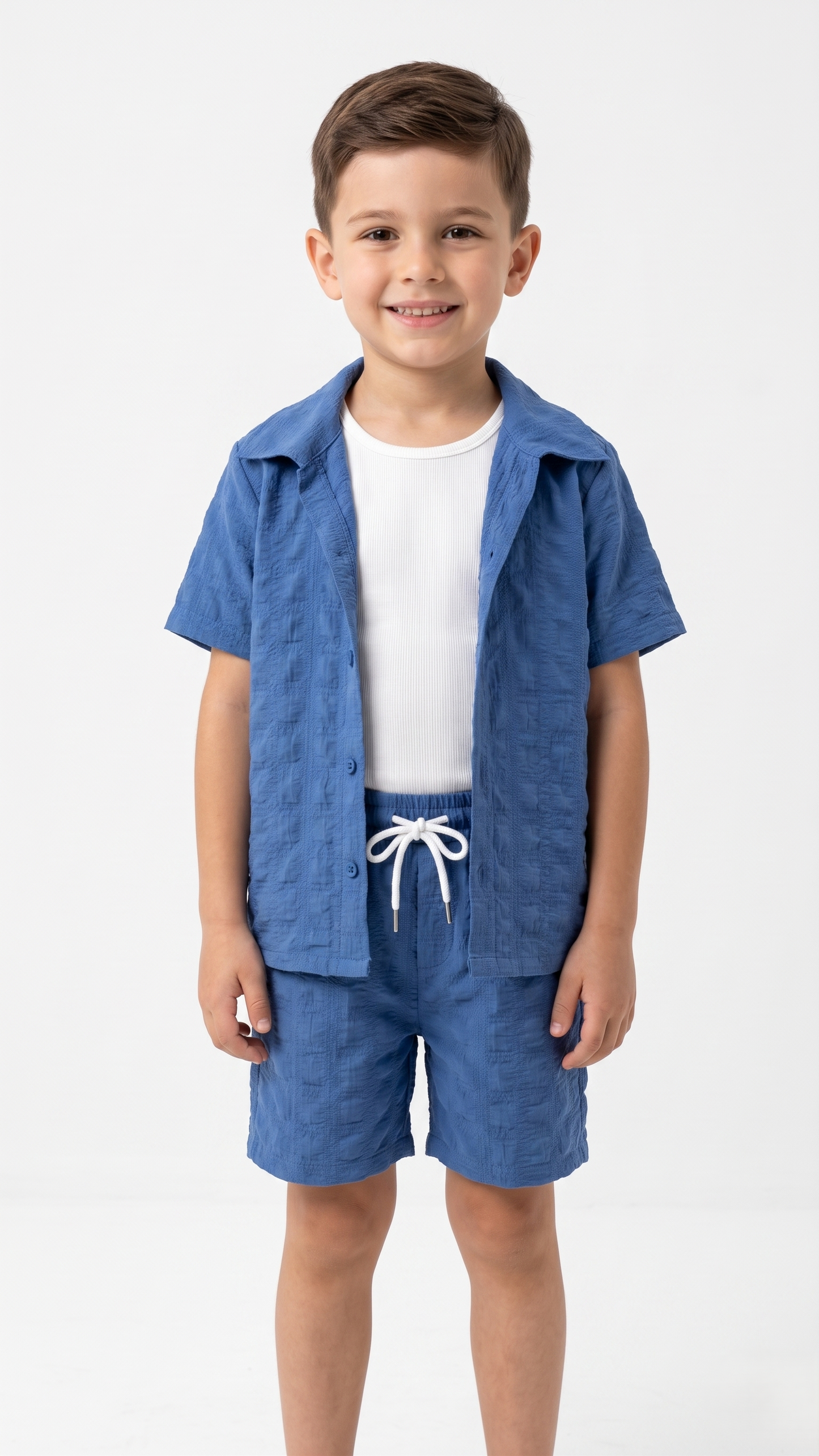 Kiddie Set *3 Blue&White Boy Blue&White / 3*4