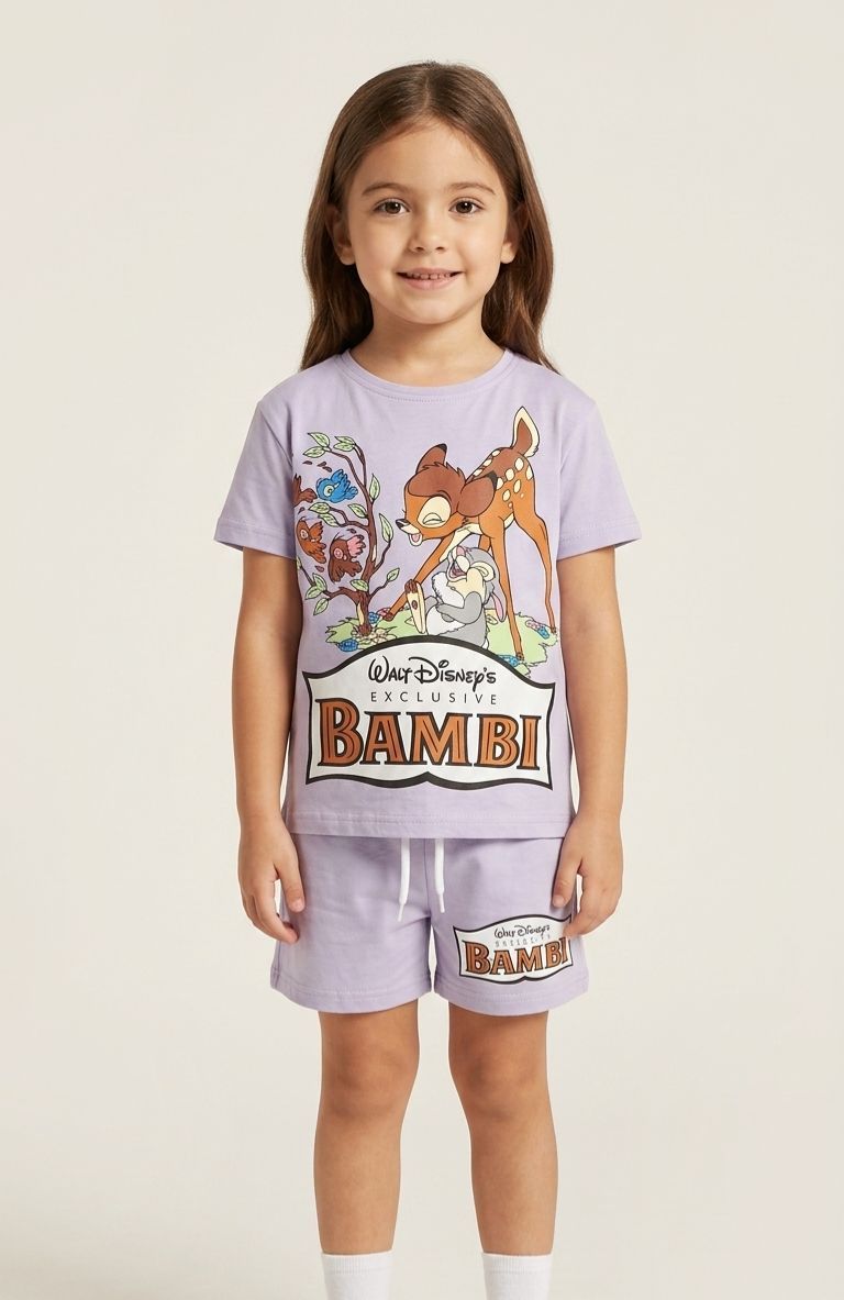 WIKIBOOM SET DISNEYS BAMBI GIRL L.PURPLE 9290 light purple / 4*5