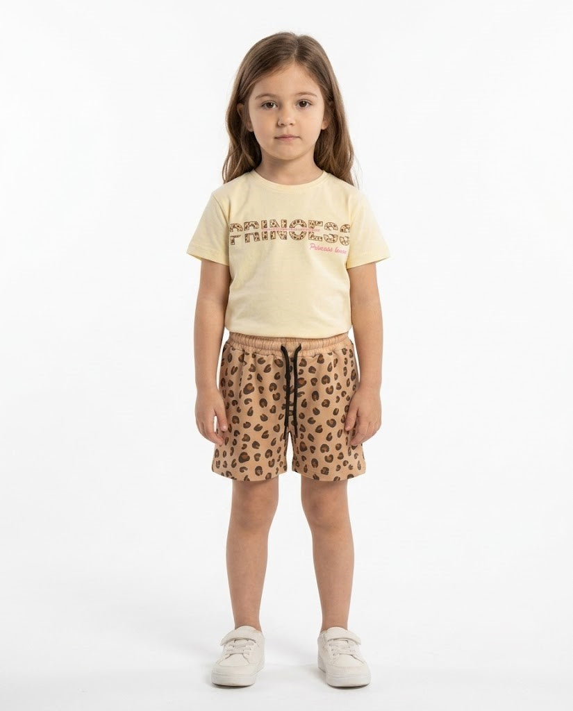 WIKIBOOM SET GIRL LIGHT YELLOW&TIGER 9292 light yellow&tiger / 3*4