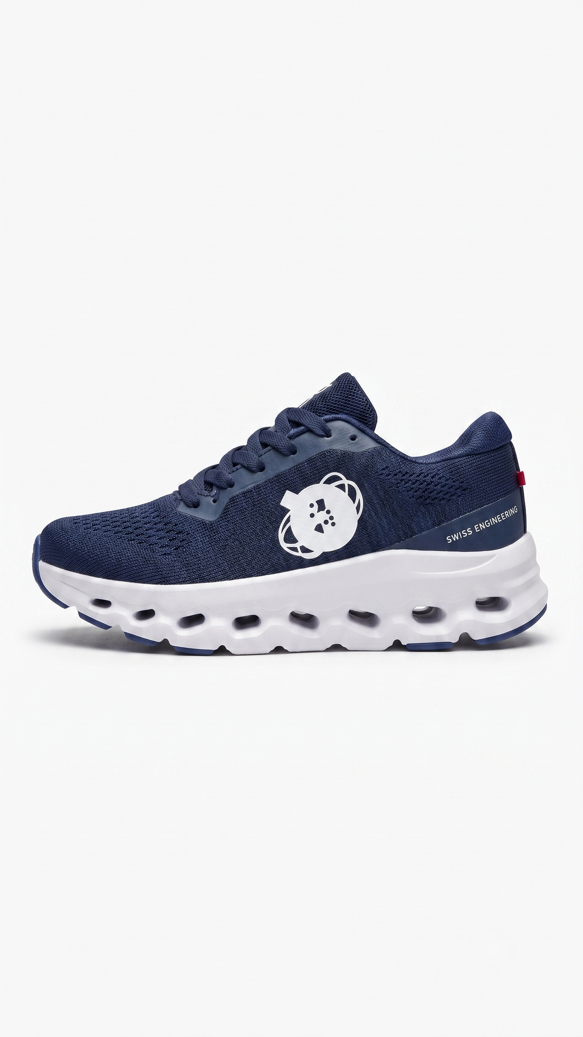 On Cloud Monster 925-2 214 – Navy & White Running Shoes 35 / Navy & White