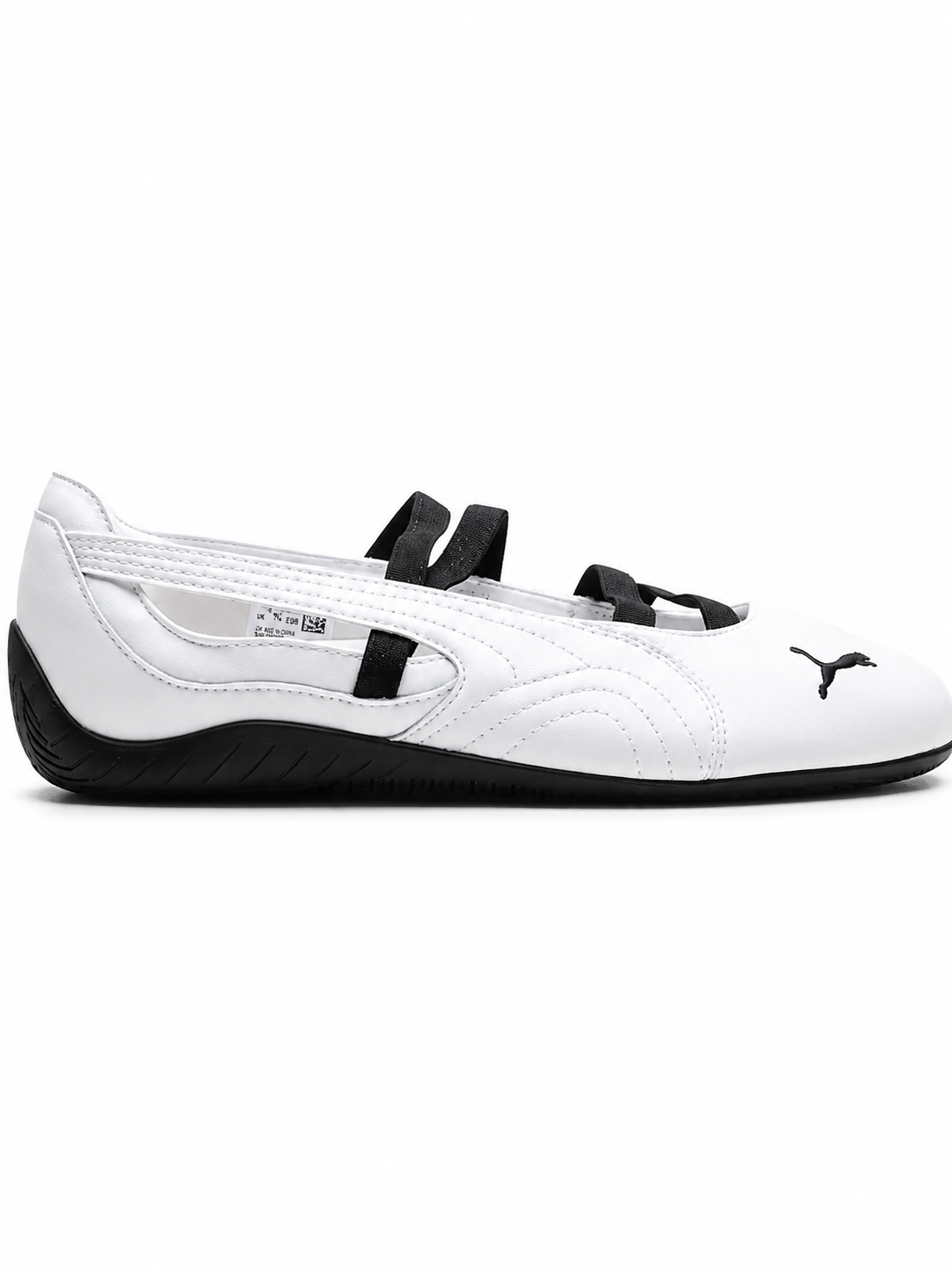 Puma Ballet 926-5 215 – White & Black Ballet Shoes 33 / White & Black