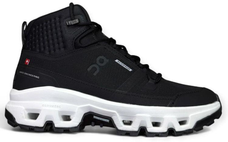 On Cloud Rock Boot BK&WH Black&White / 38