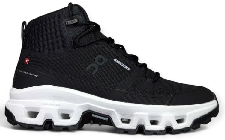 On Cloud Rock Boot BK&WH