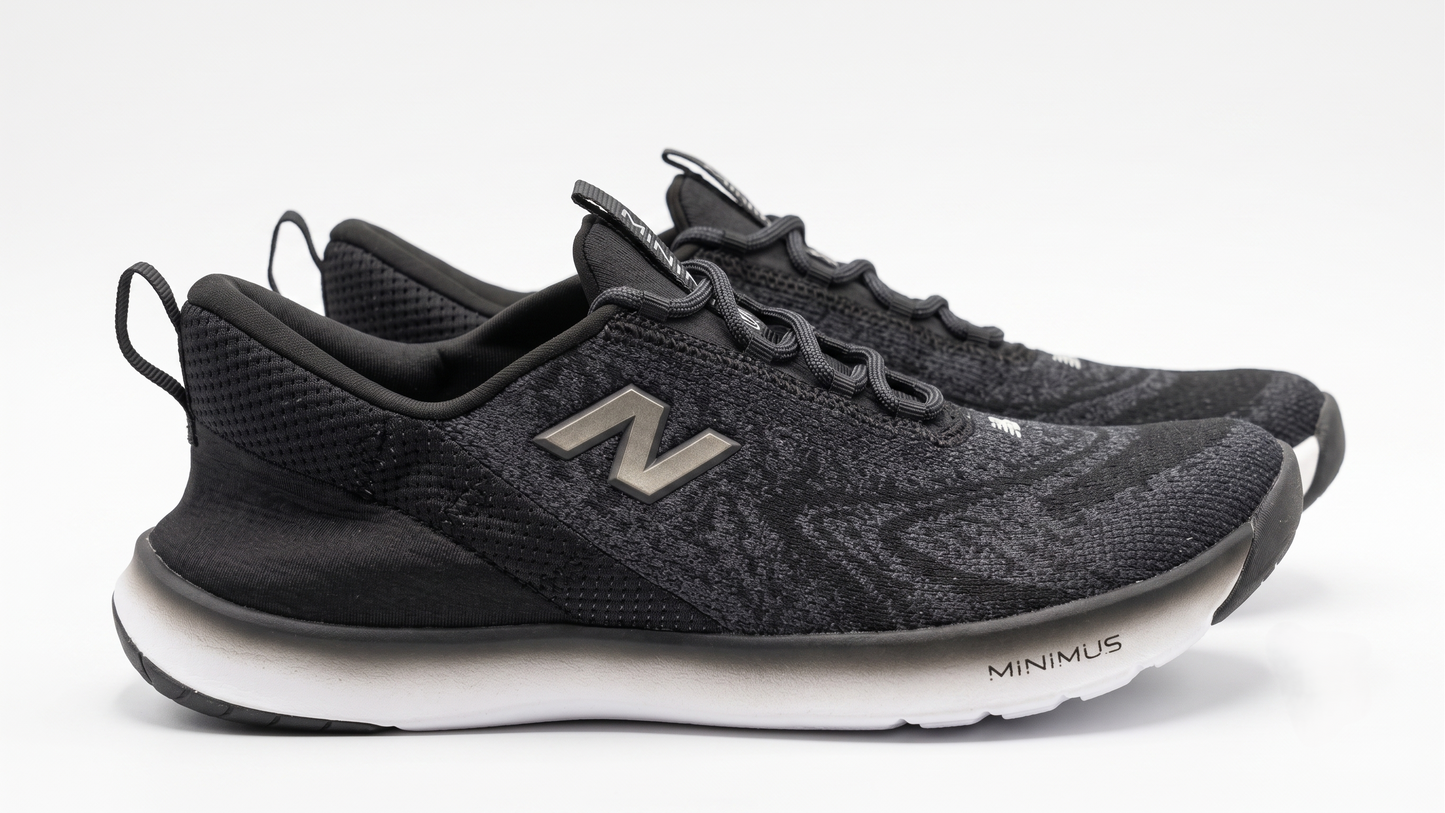 NEW BALANCE RUNNING MINIMUS RUN BLK&GLD black&gold / 36