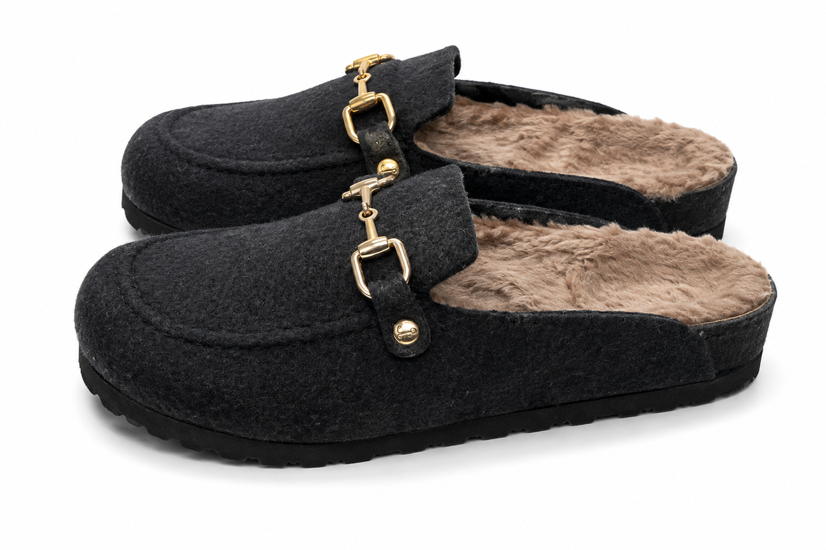 BAYTON SLIDE BLACK CLOG black / 36