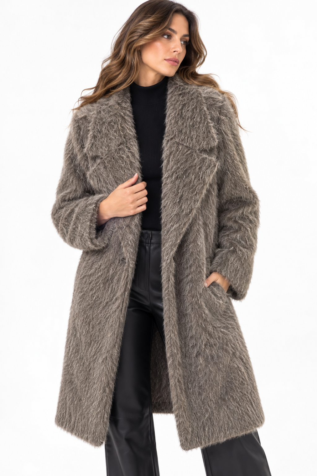 Basic Coat Grey - Grey Coat M / Grey