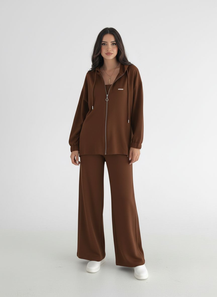 Oysho Set Bn Brown / S