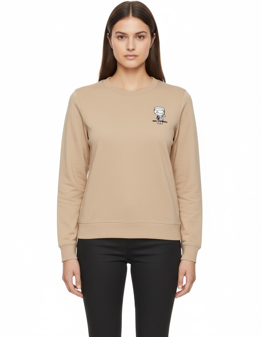 Karl Lagerfeld Sweatshirt Beige S-3076 Beige / S