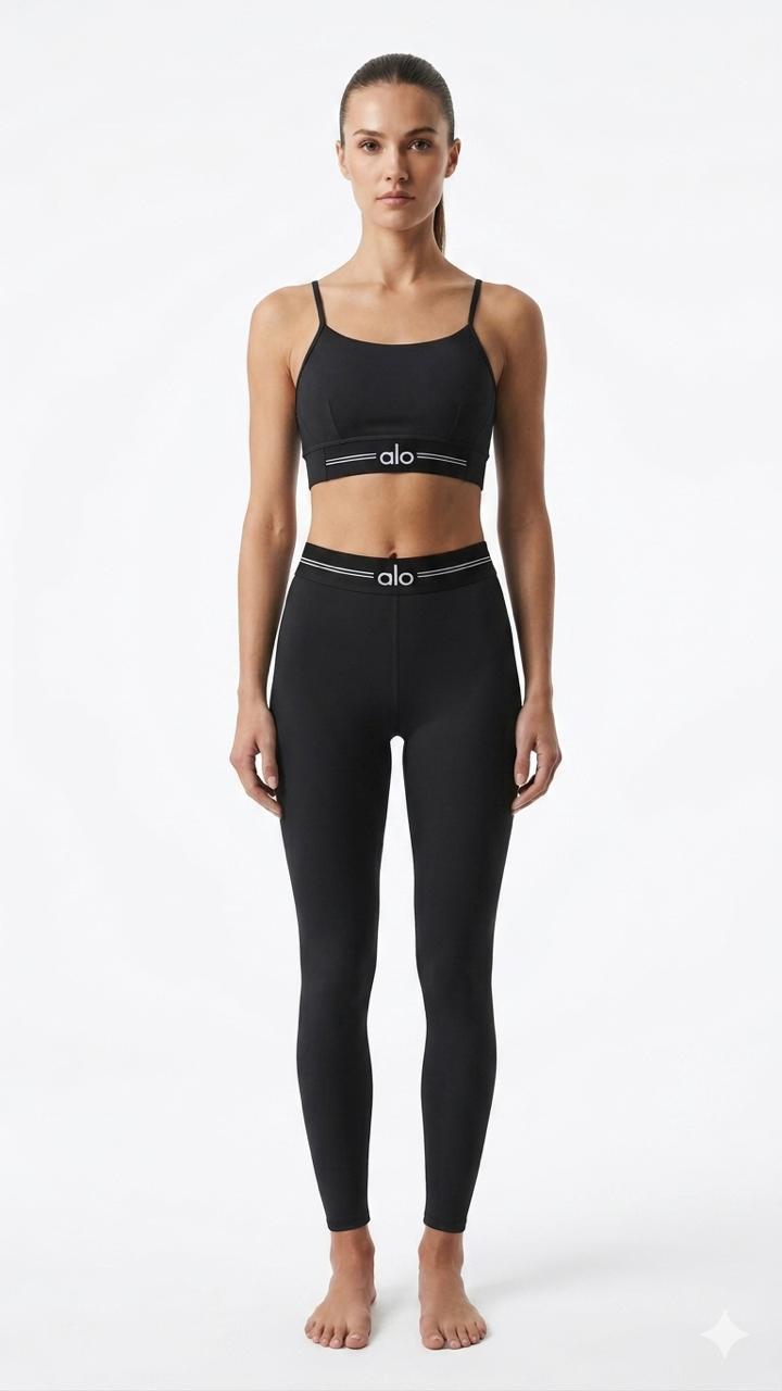 Alo Set Black 751 Black / S