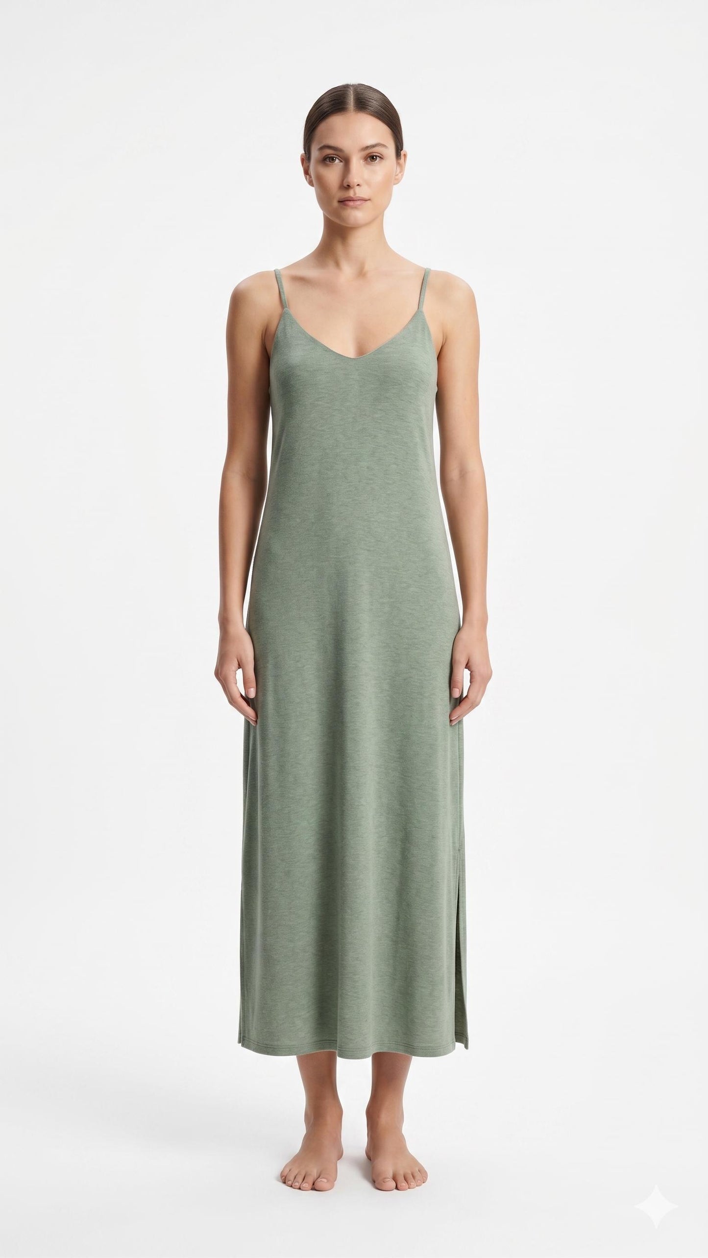 Oysho Dress Green / S