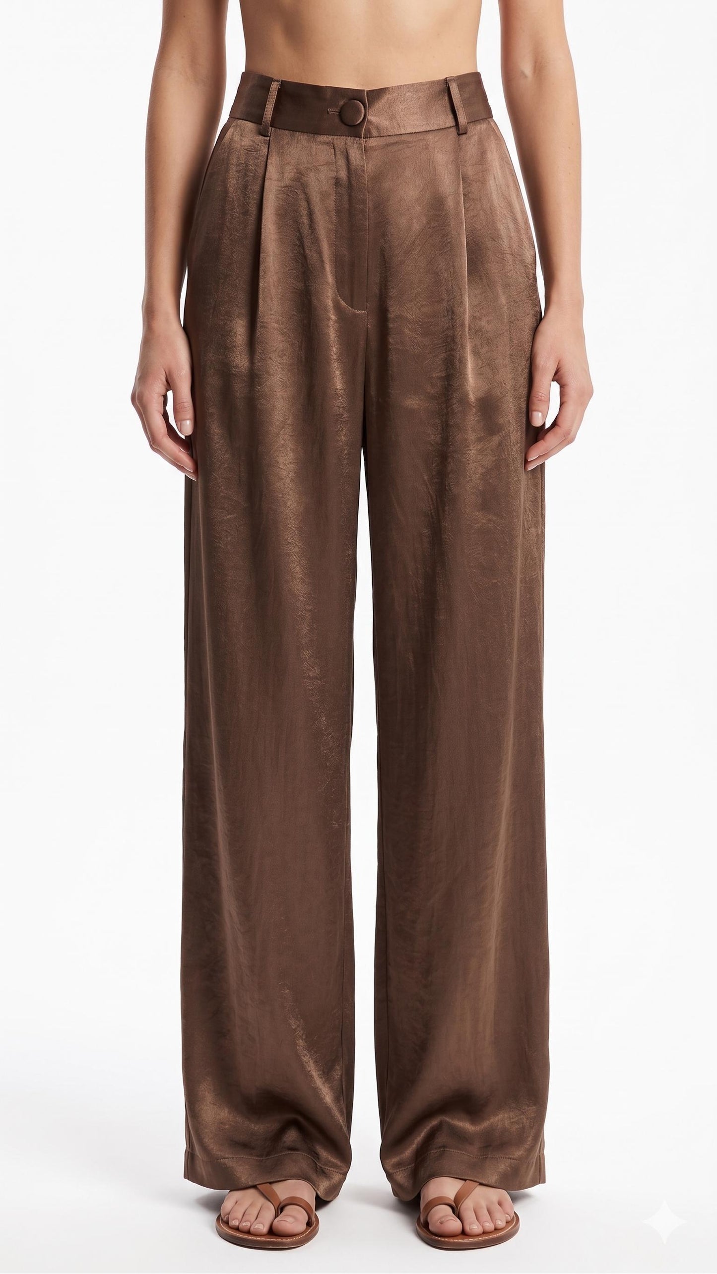 Sobe Pant 0134 Brown Brown / S