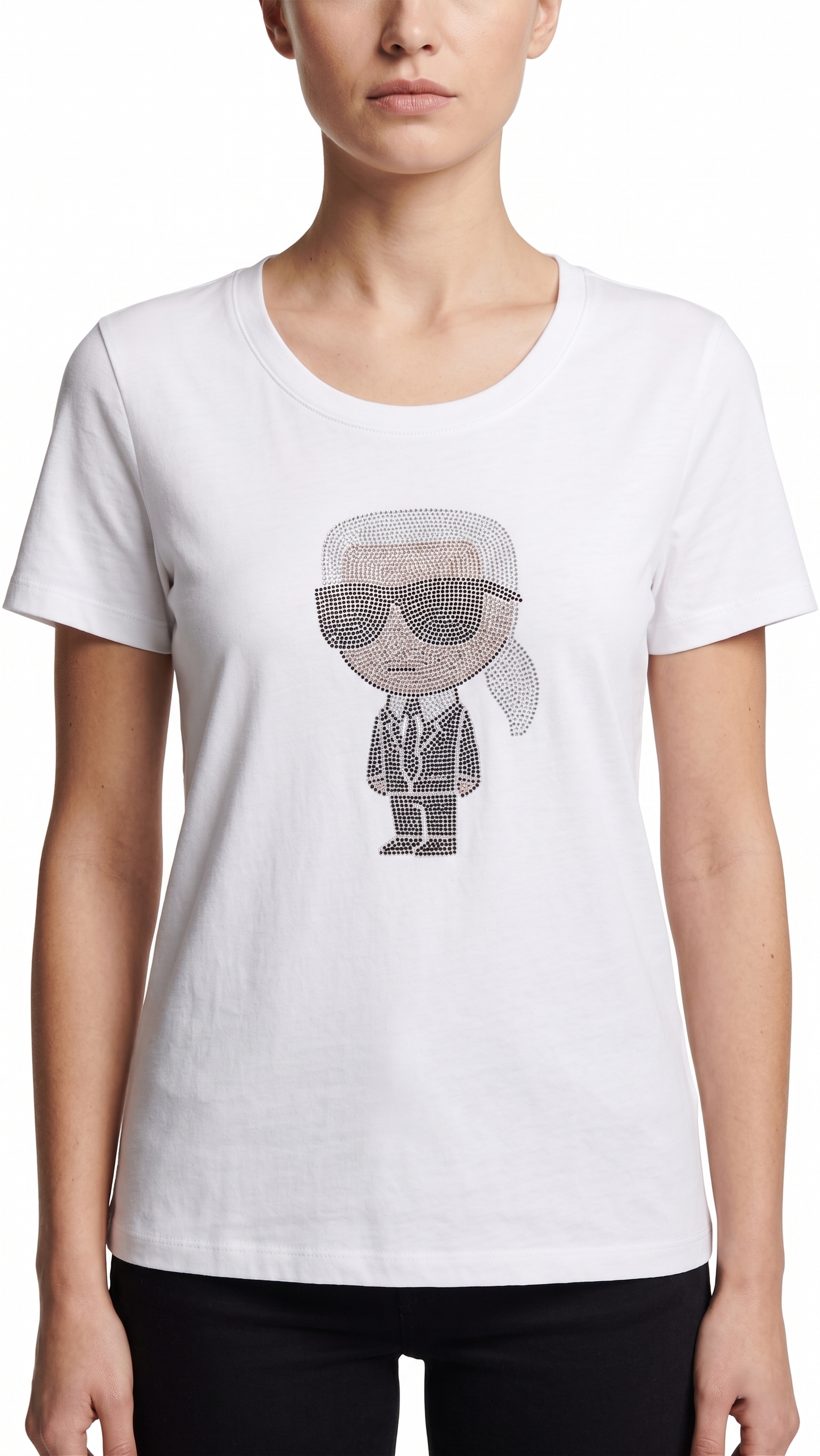 KARL T-SHIRT WHT 7079 WHITE / Small