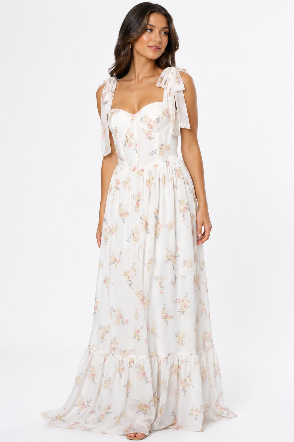 BASIC DRESS 00388 white / S