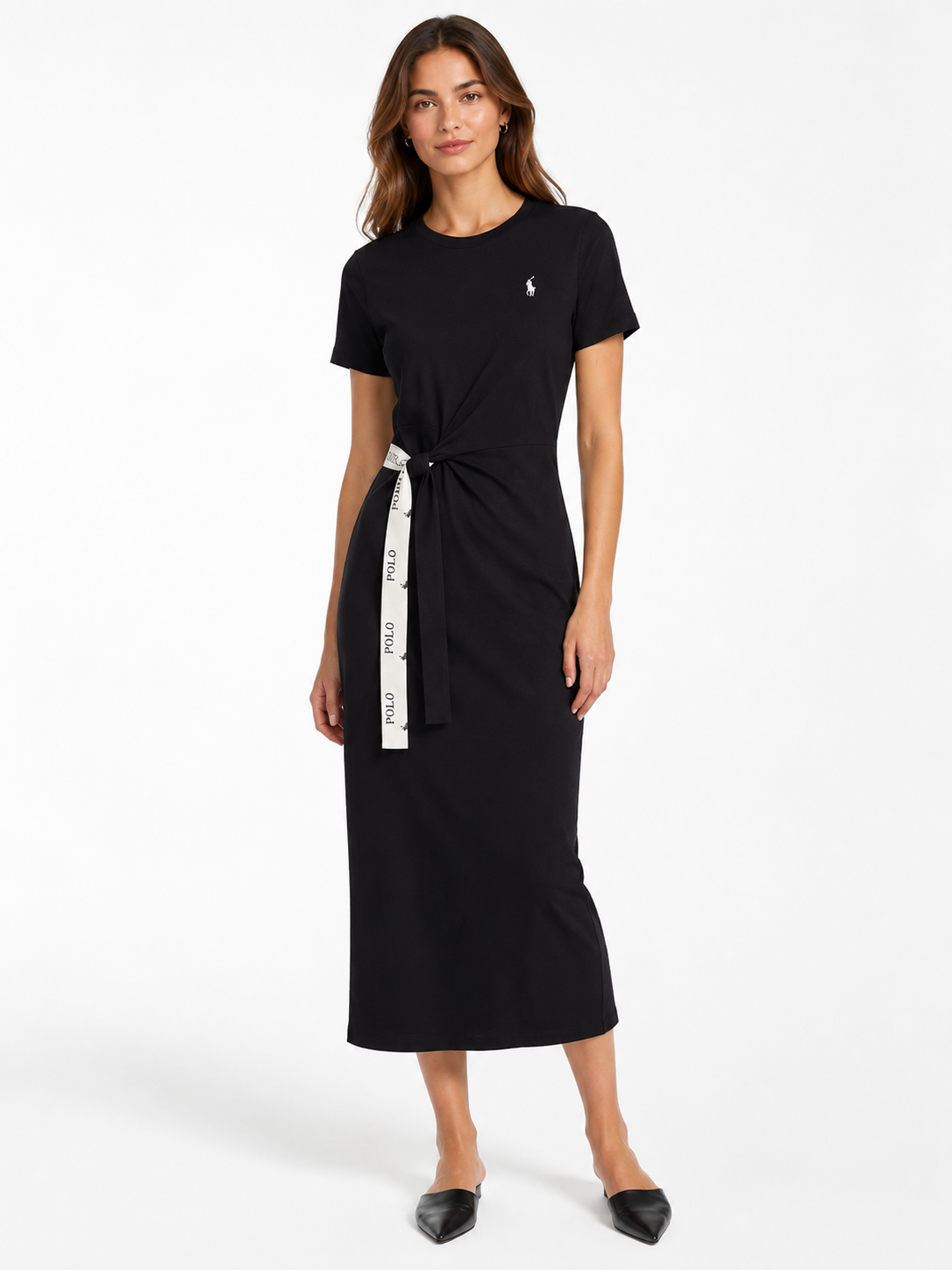 RALPH LAUREN DRESS BLACK 262041 black / S
