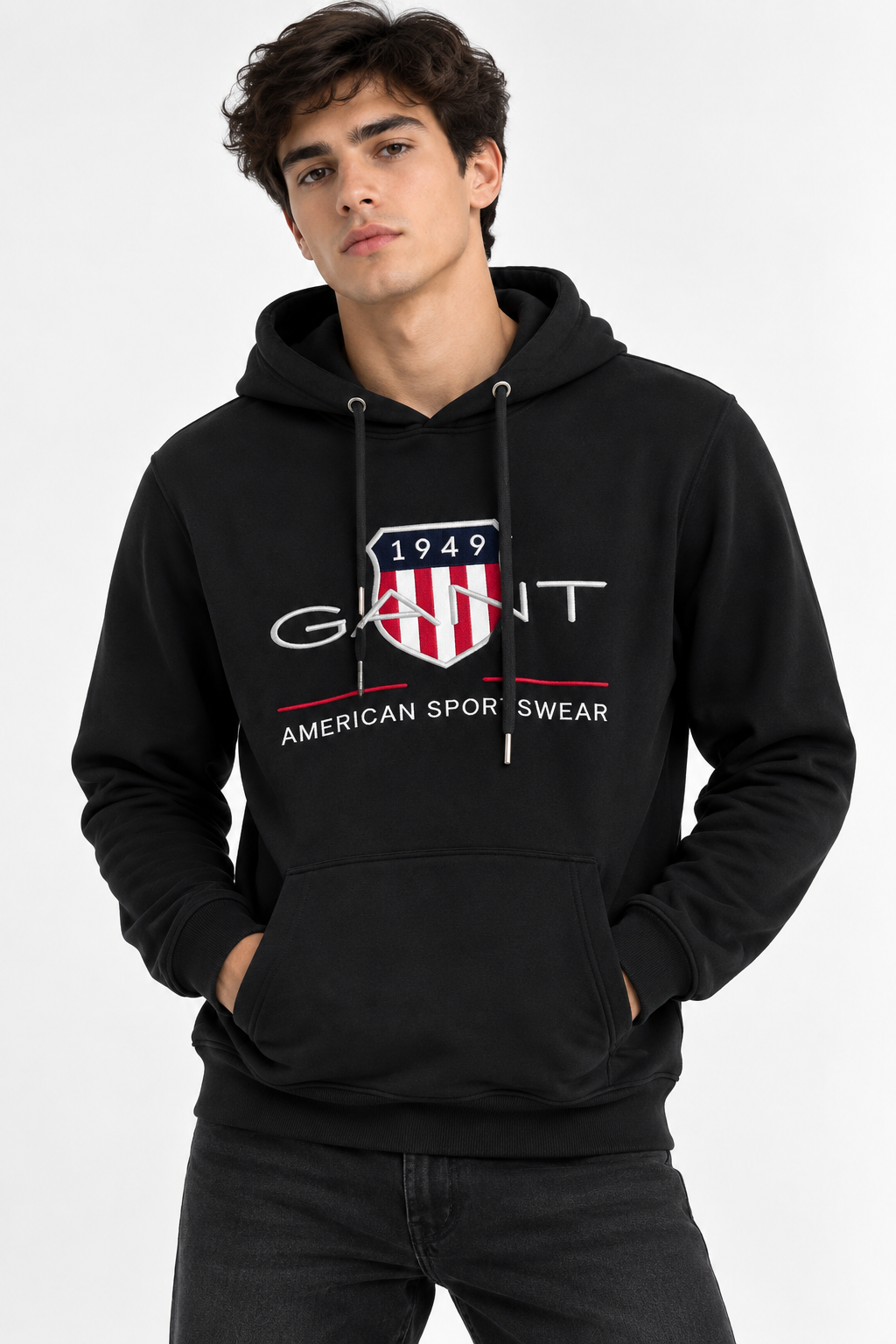 Gant Hoodie Black 4213 Black / XL