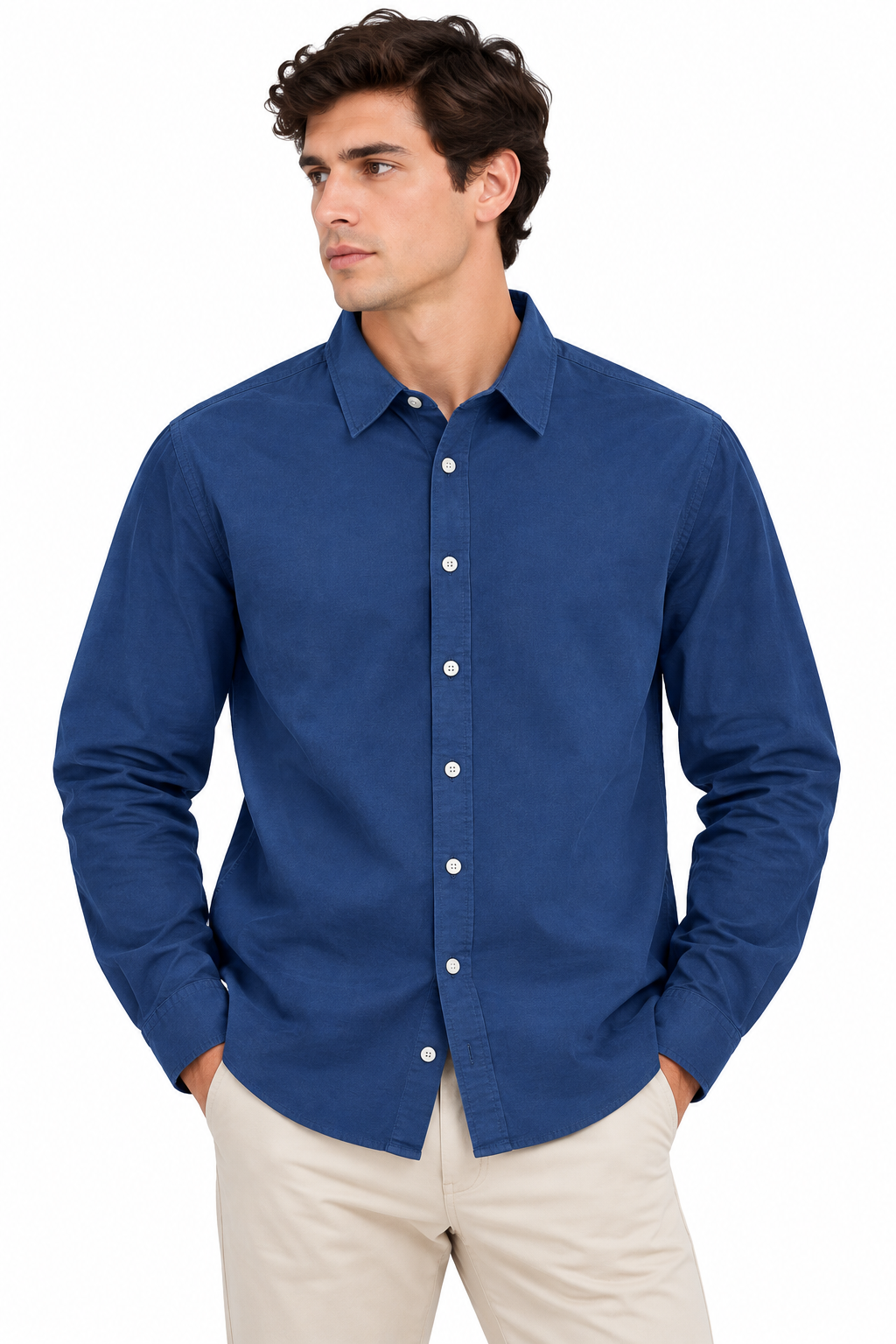 Zara Shirt 400 Navy Shirt M / Navy