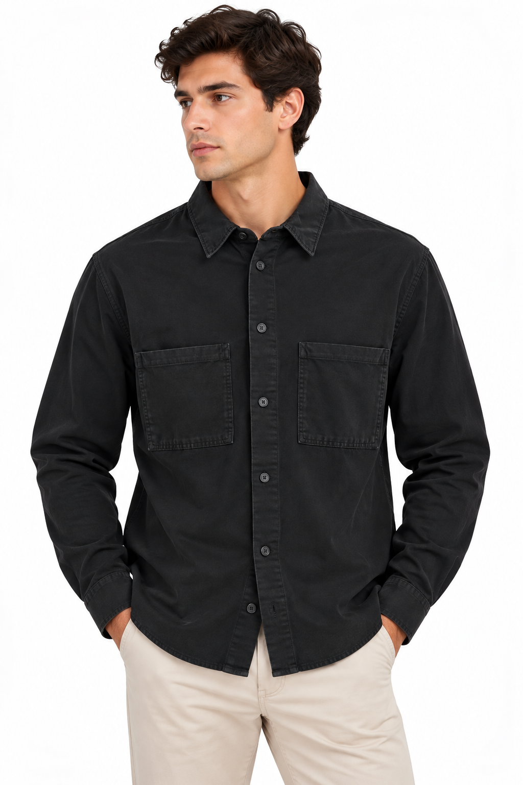 Zara Shirt 401 Black Shirt S / Black