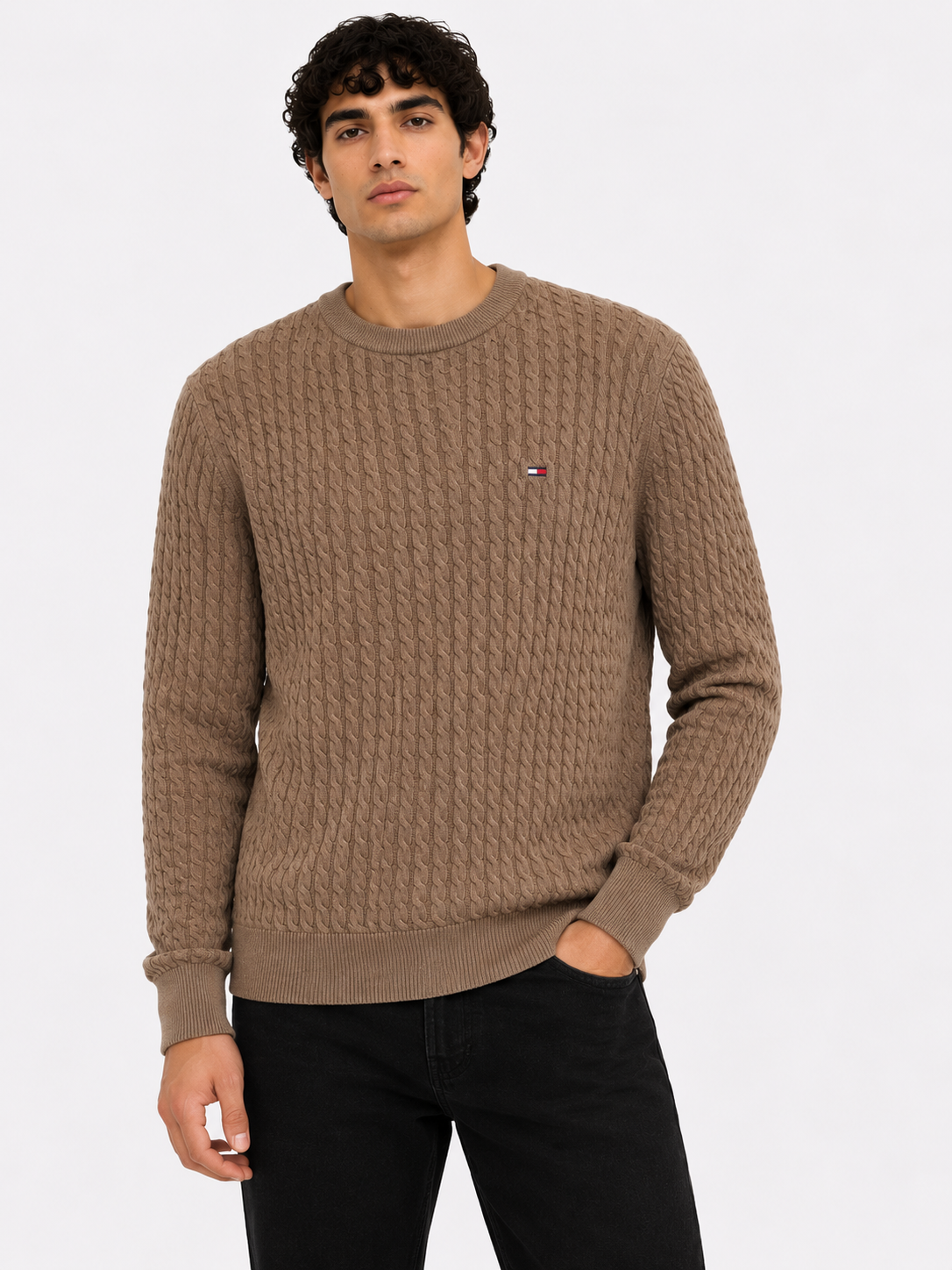 Tommy Sweat 65021 Beige Sweatshirt M / Beige