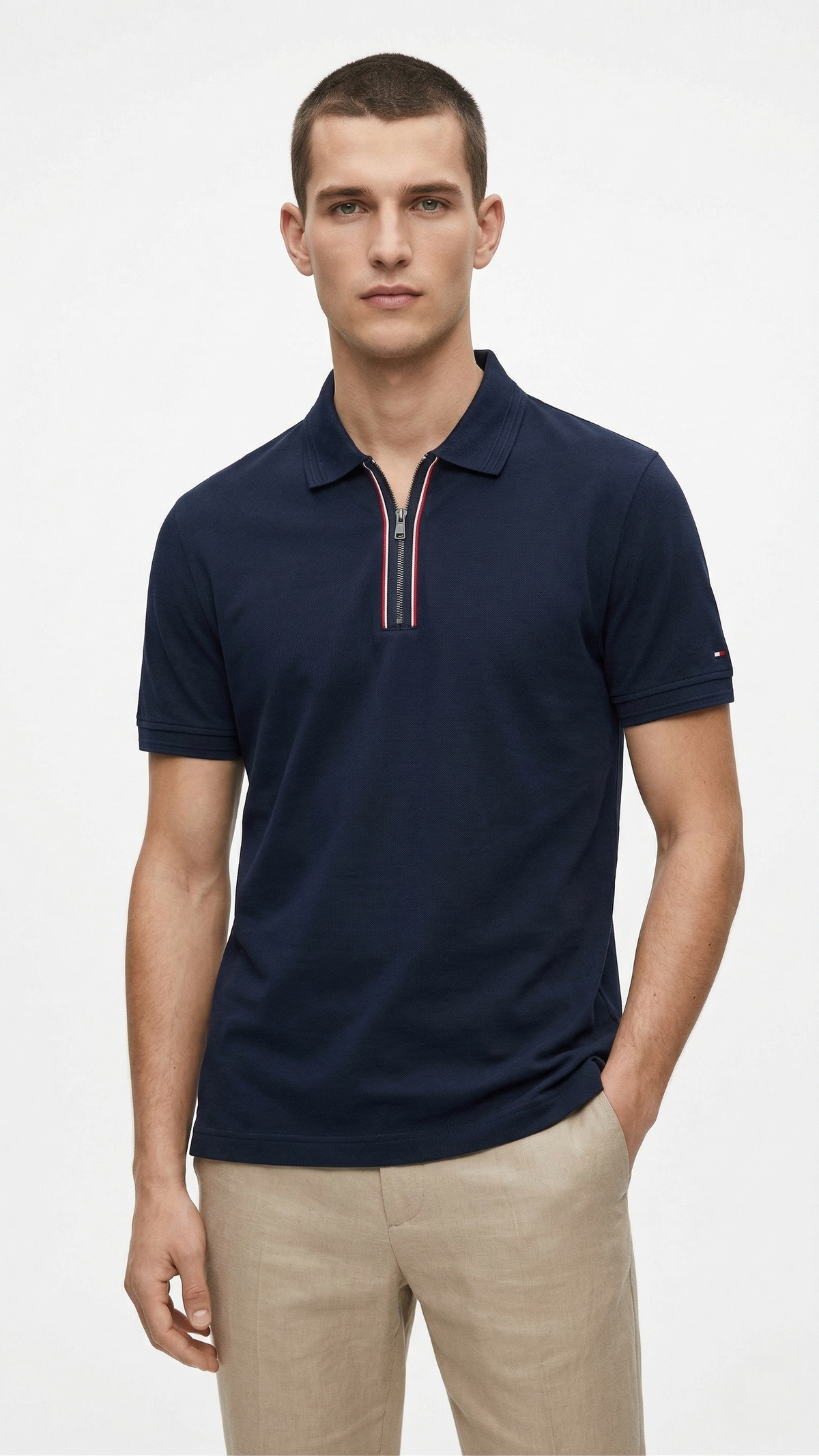 Tommy Polo Navy 1427 Navy / M