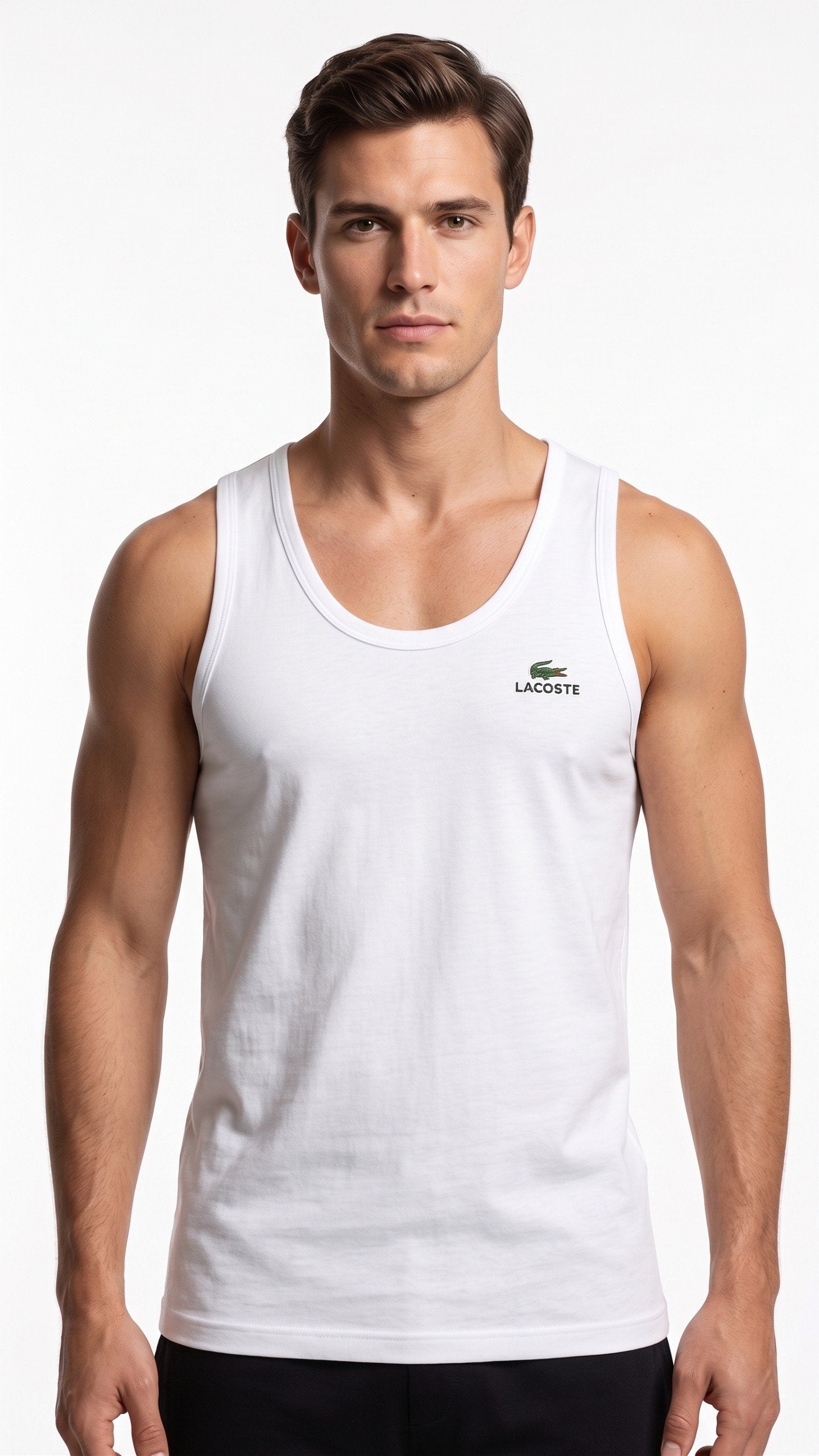 Lacoste Tank White / M