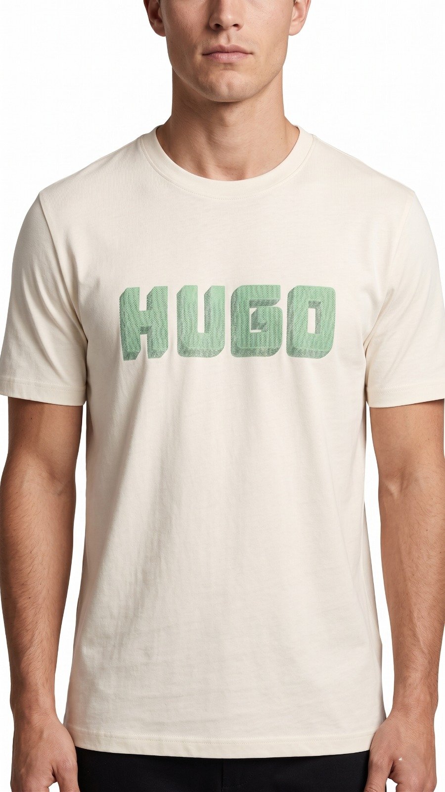 Boss T-Shirt White&Green 011 White&Green / Xs