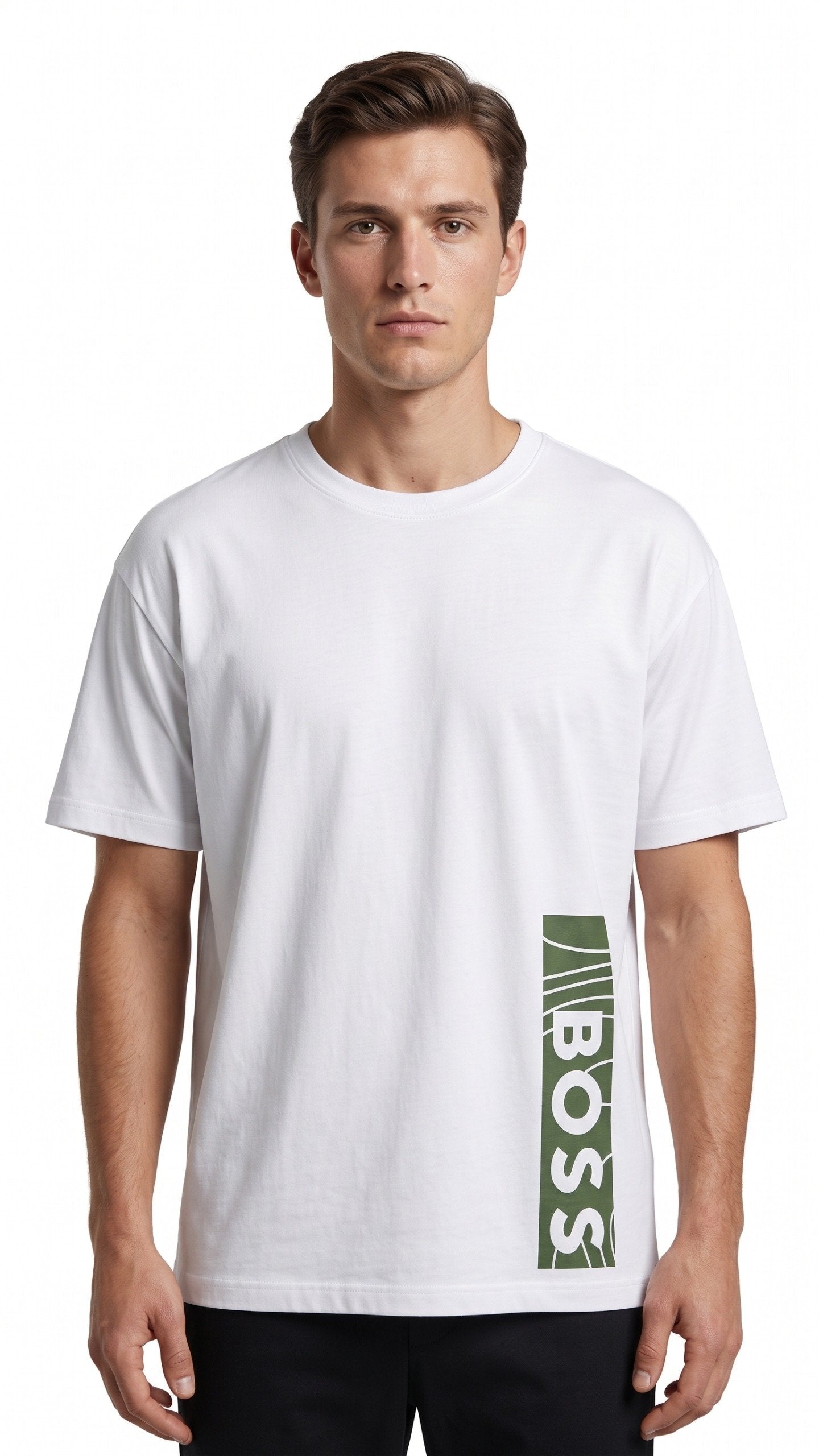 BOSS T-SHIRT 04 WHITE / Small