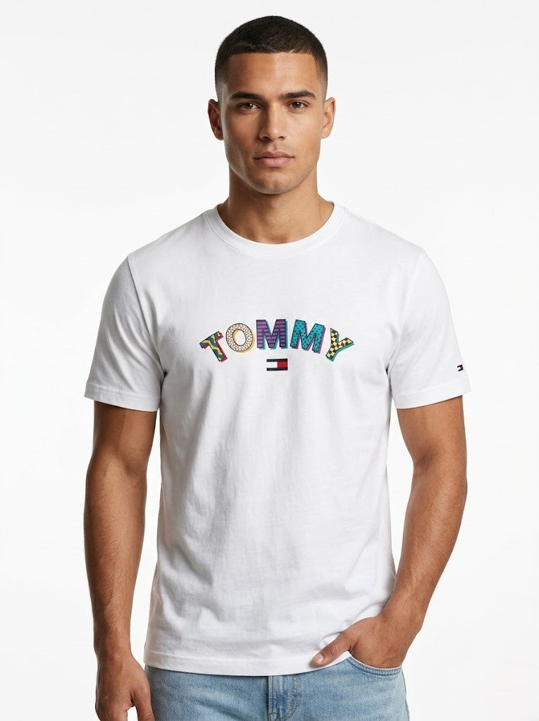 TOMMY T-SHIRT 01 white / S