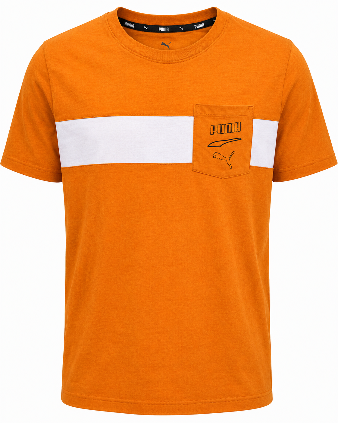 PUMA T-SHIRT ORANGE orange / S
