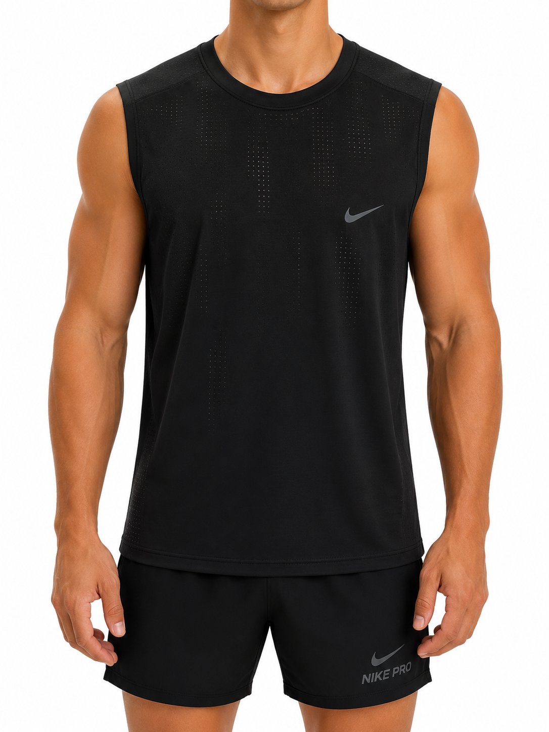NIKE I-SHIRT BLACK 2861 black / S