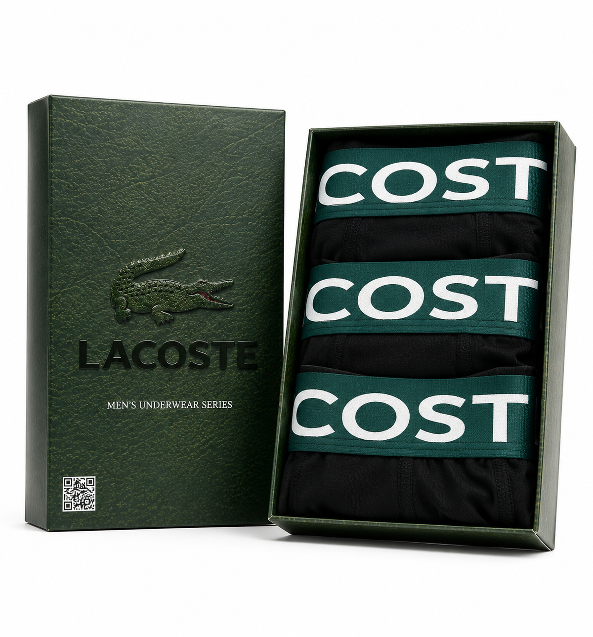 LACOSTE BOXER black / L