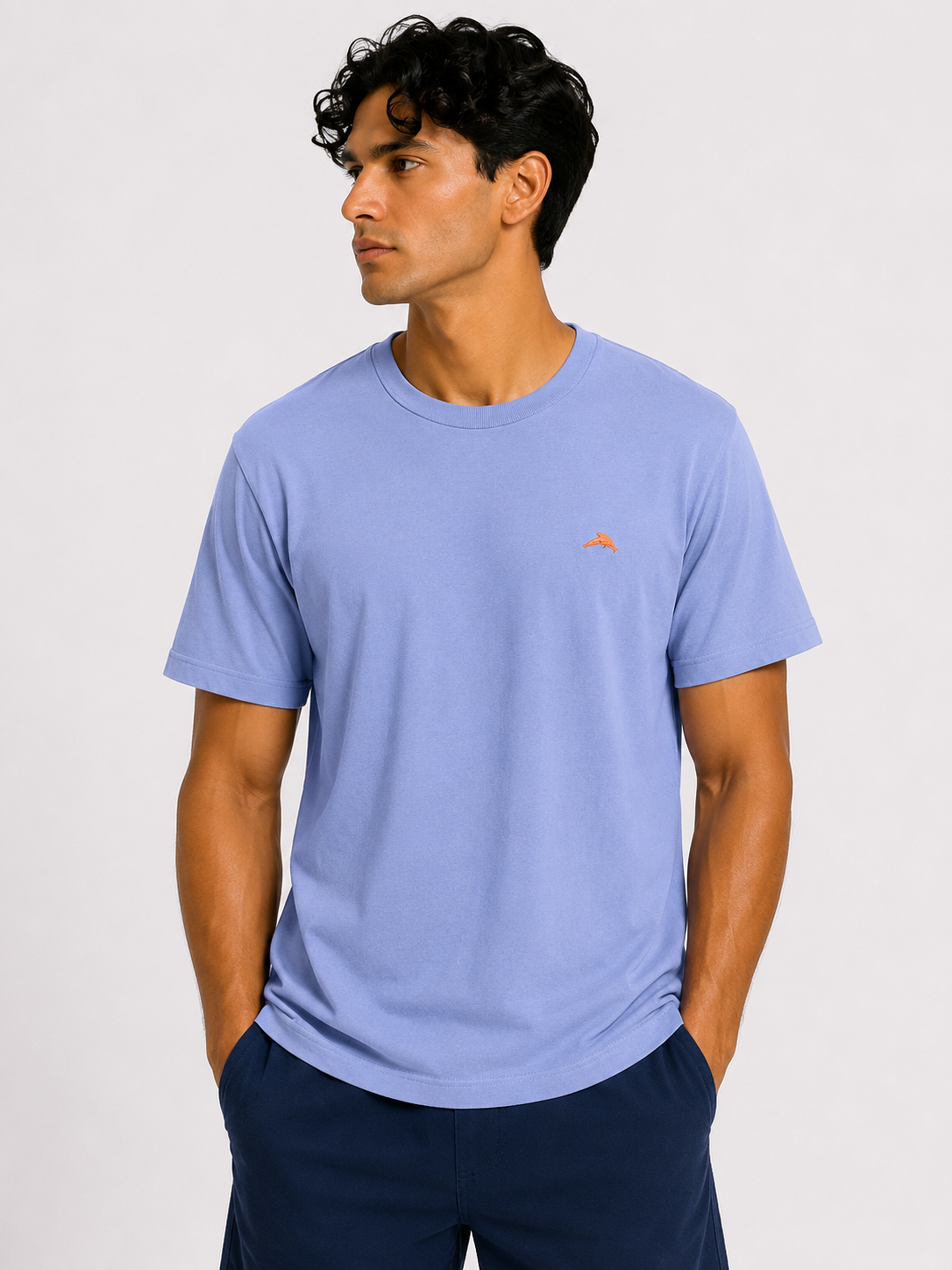 TOMMY BAHAMA T-SHIRT L.BLUE light blue / XL