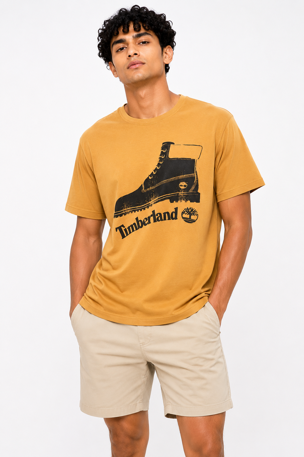 TIMBERLAND T-SHIRT CAMEL camel / M