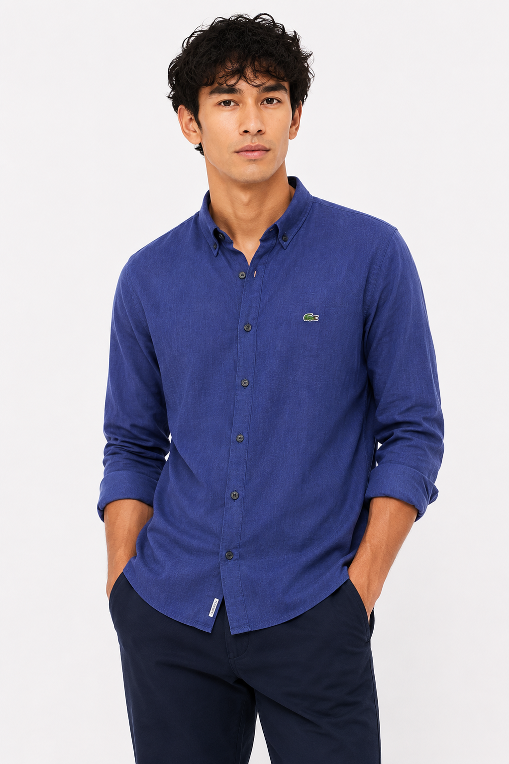 LACOSTE SHIRT NAVY navy / S