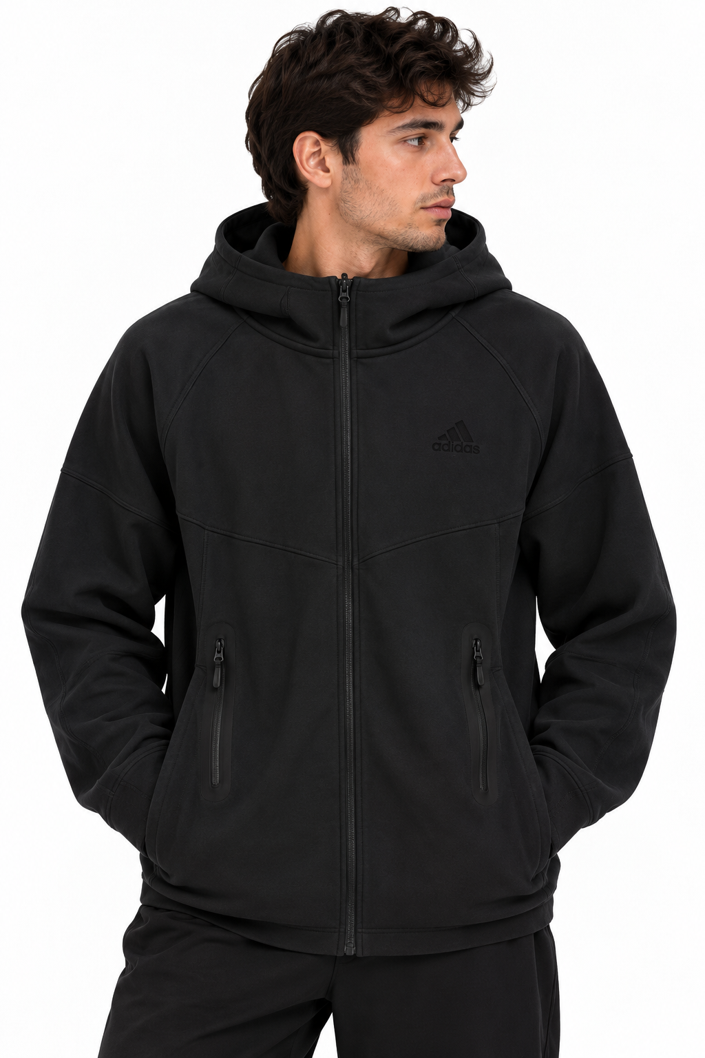 Nike Jacket 922-010 Full Black Jacket XL / Full Black