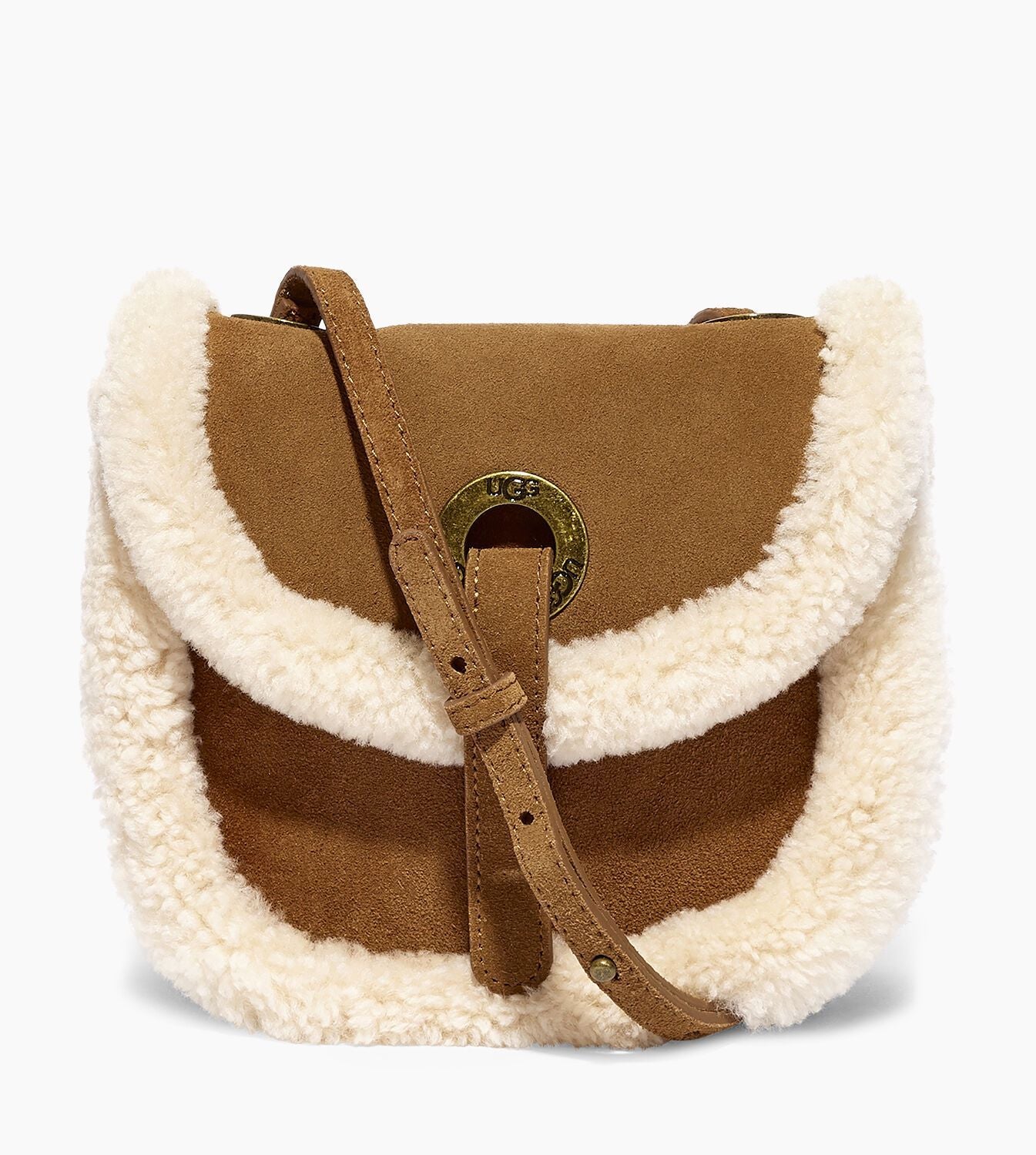 Ugg Bag Brown&White Brown&White / Small Bag