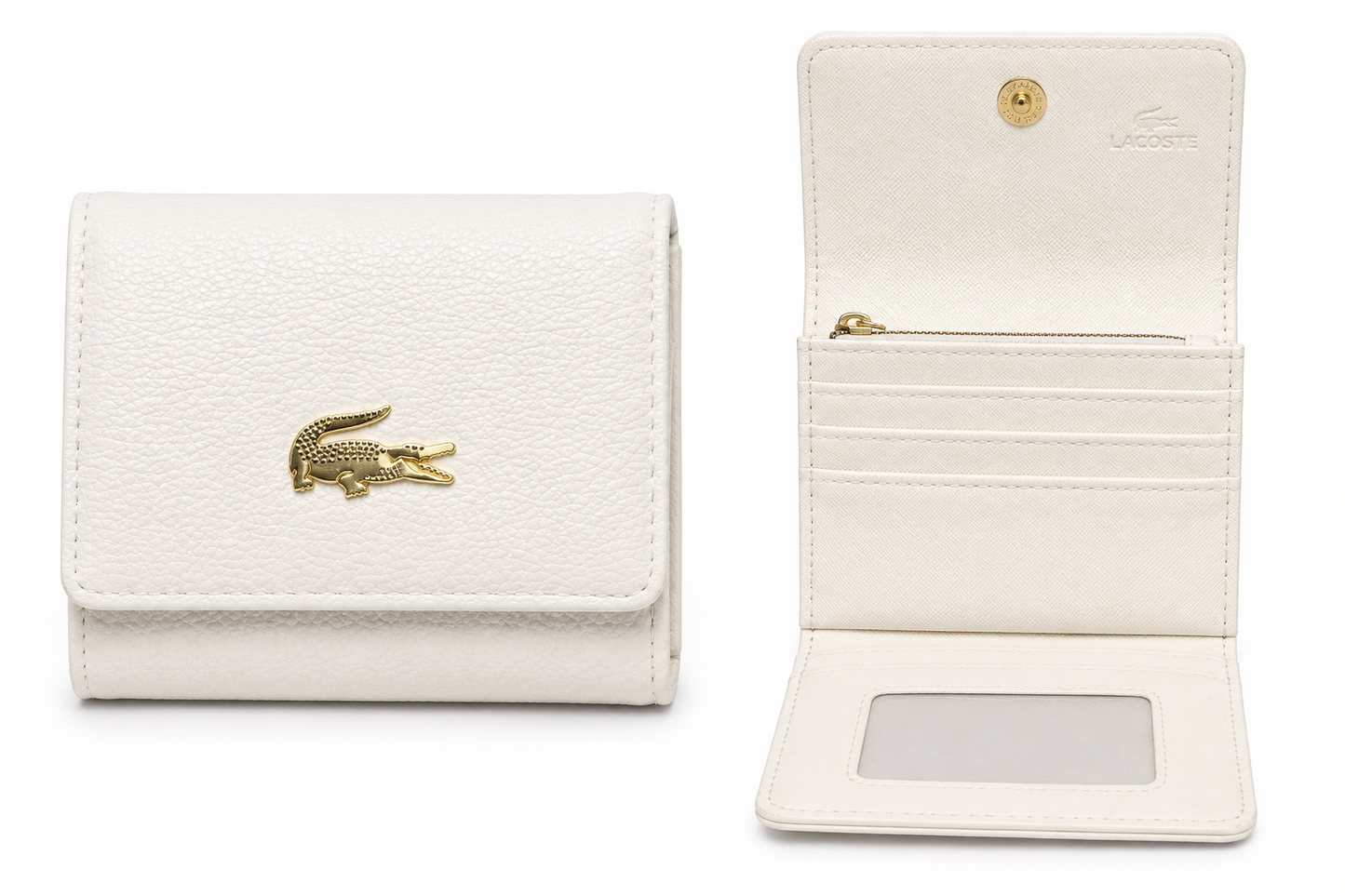 LACOSTE PORTMONE 60018-9 WHITE white