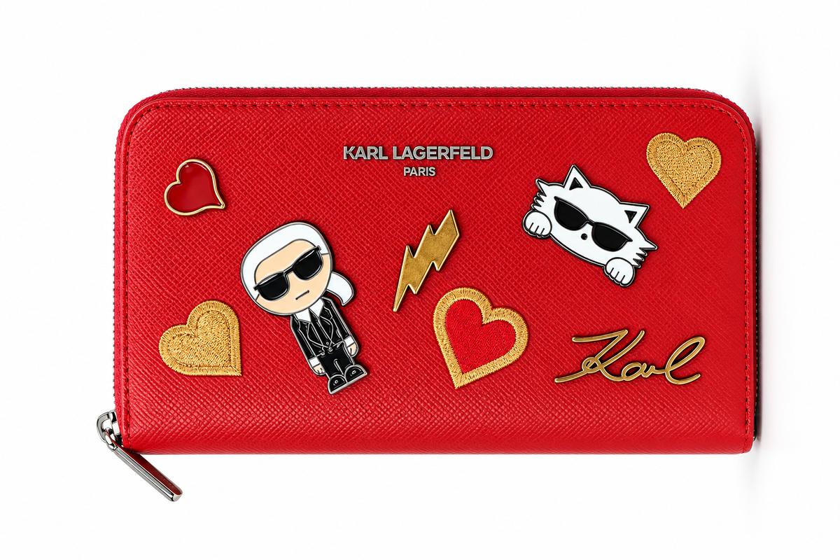Karl Lagerfeld Portmone Kd06 Red Red