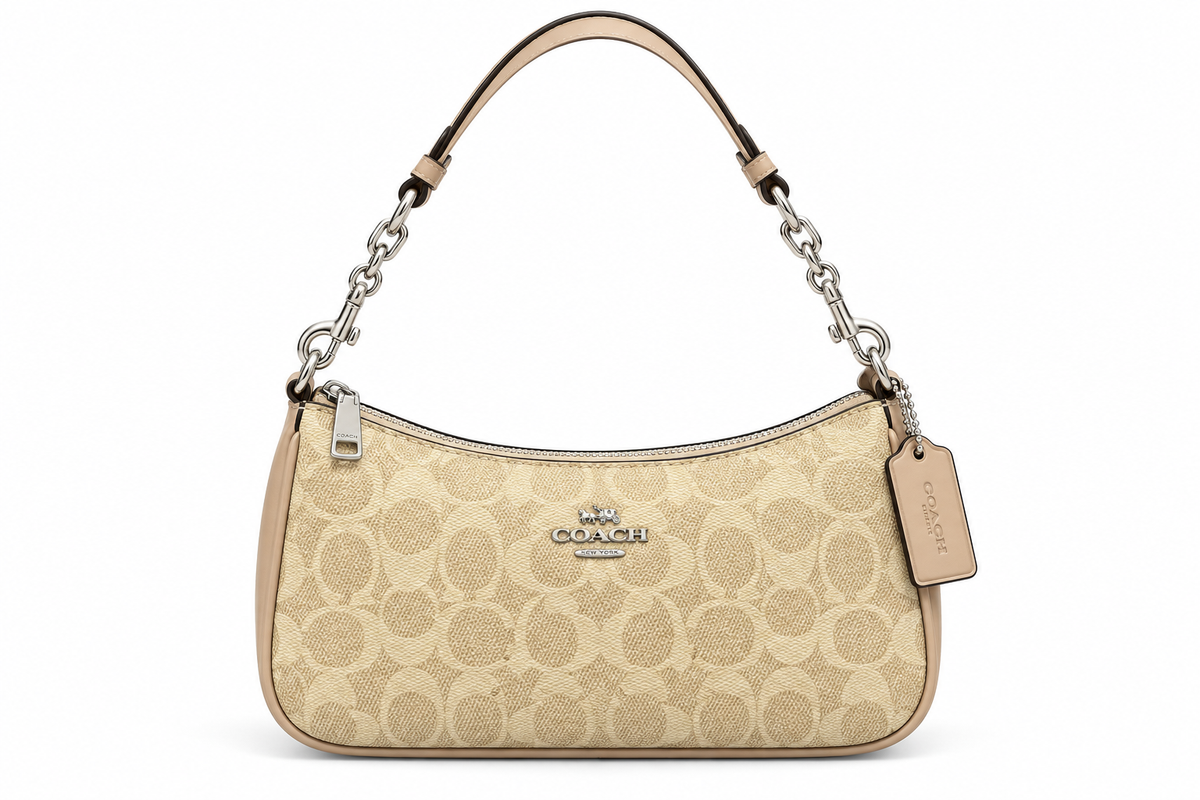 Coach Bag Bge&Roz 91107 Beige & Roz Small Bag Beige & Roz