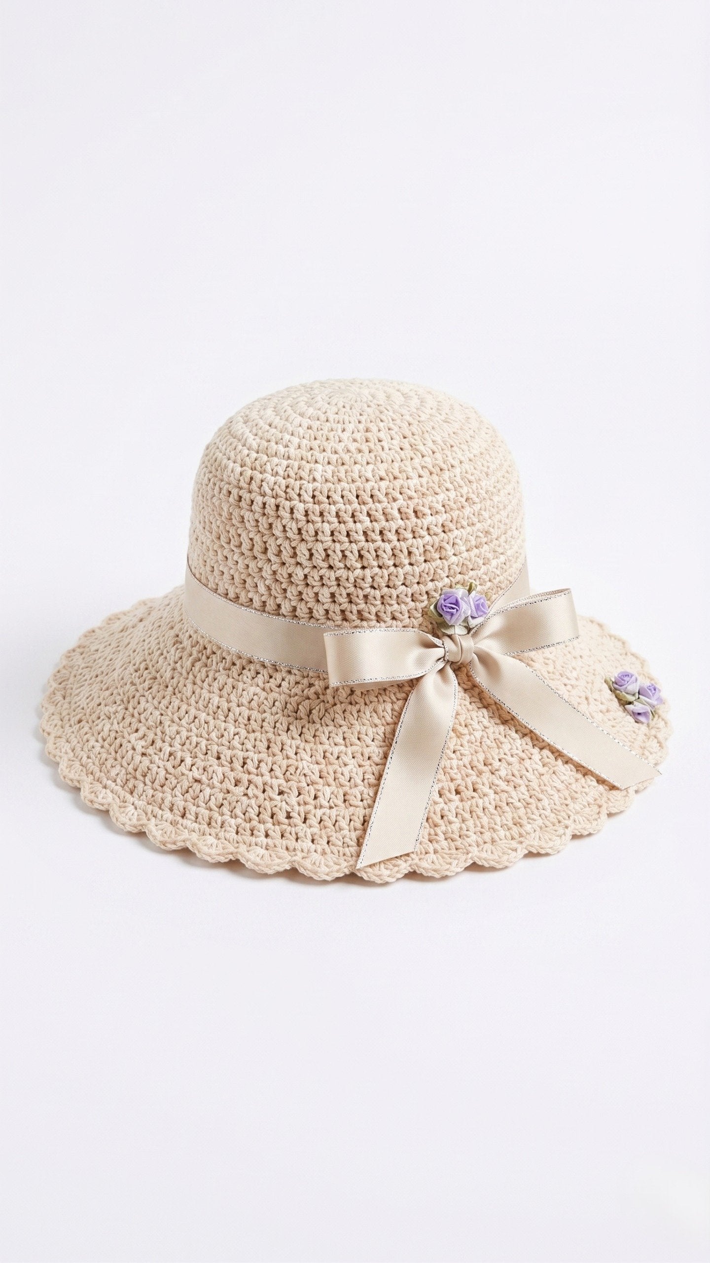 Straw Hat Summer Beige Beige