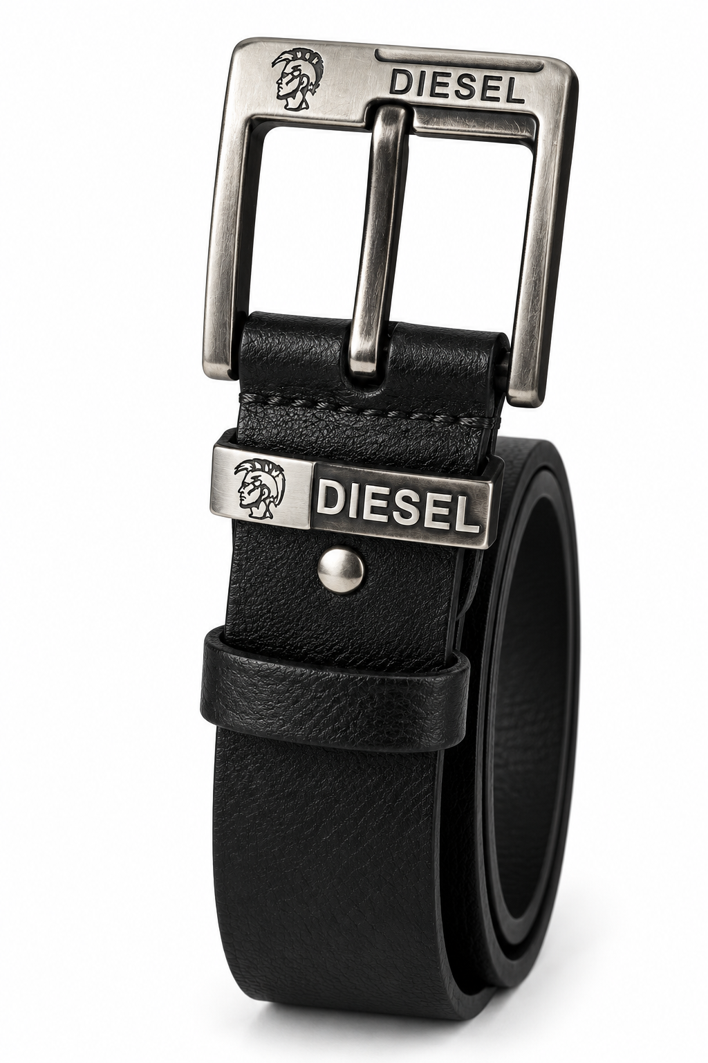 Diesel Belt 130Cm 01 Black 130 / Black