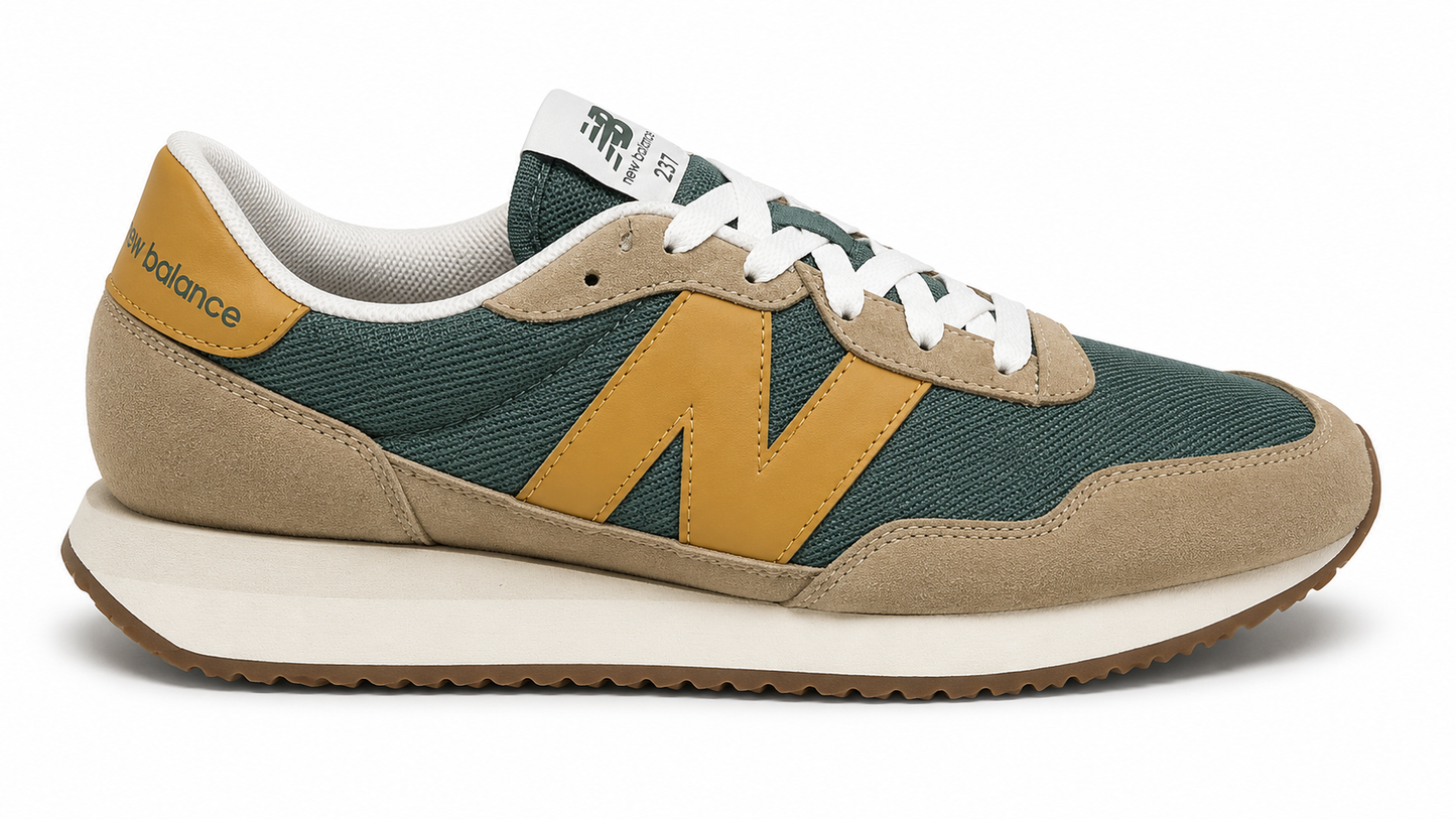 NEW BALANCE SNEAKER 237 BGE&GRN&YLW beige&green&yellow / 43
