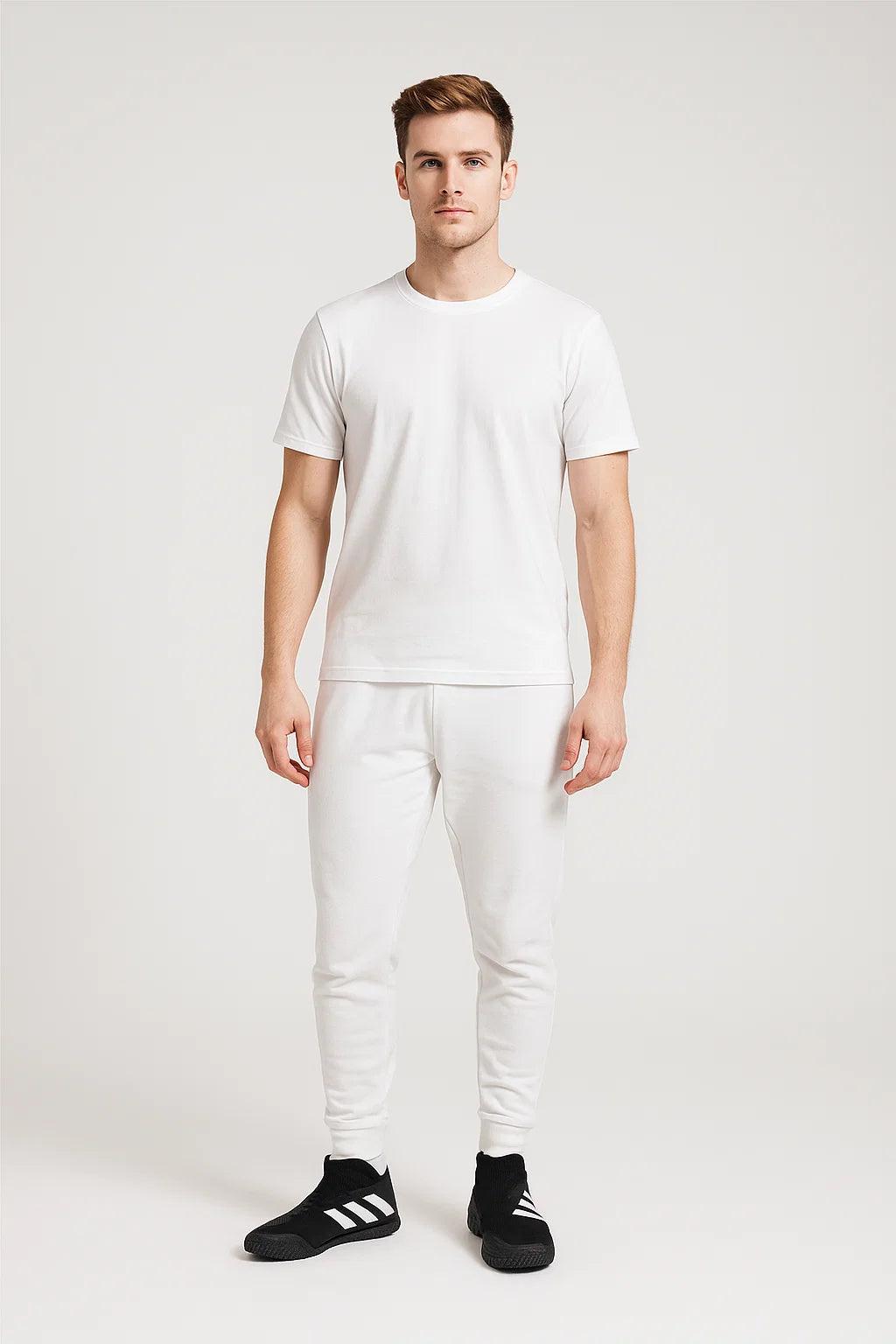 Adidas Men's Stycon Tennis Shoes Black / 42 2/3