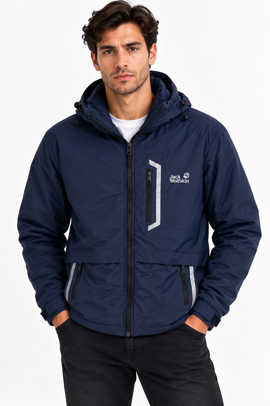 JACK WOLFSKIN JACKET NAVY navy / M