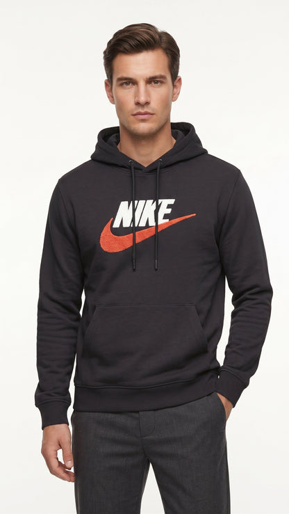 NIKE HOODIE GRN&MULTI green&multi / L