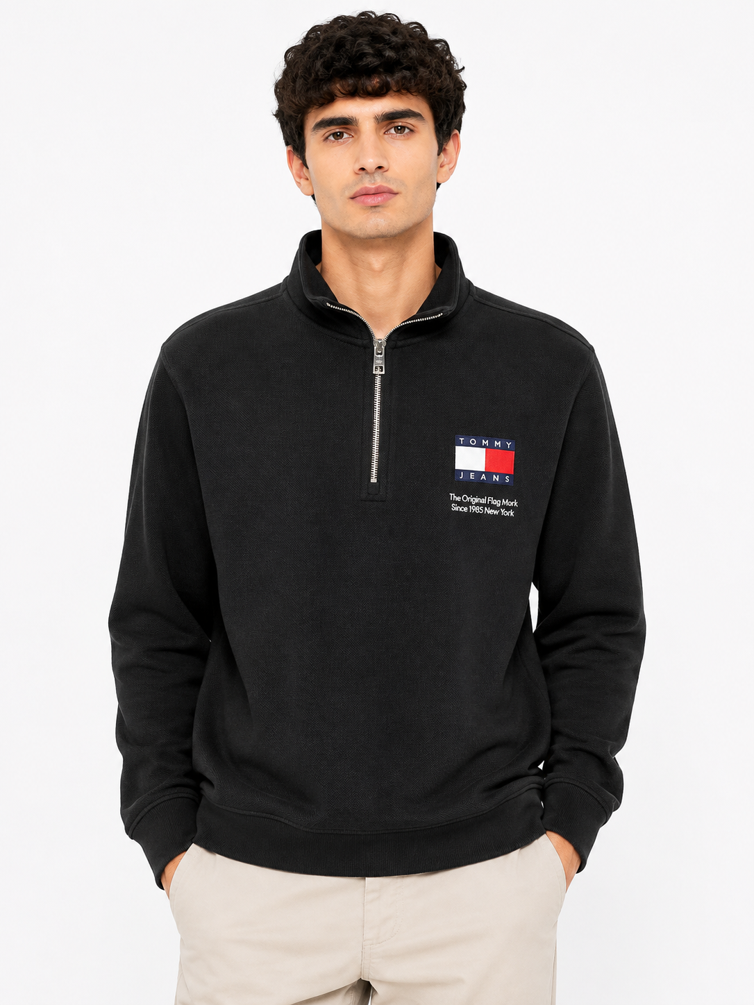 TOMMY HOODIE SWEAT 4279 black / M