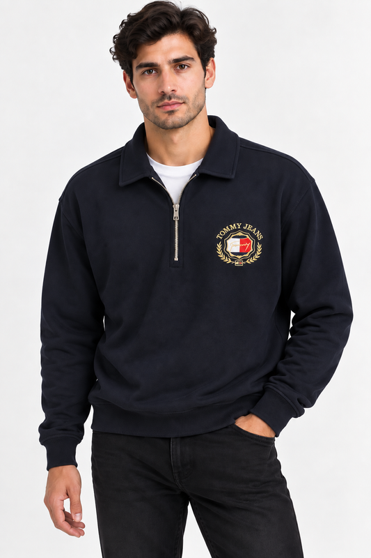TOMMY POLO-SWEATSHIRT POLO 4208 navy / M