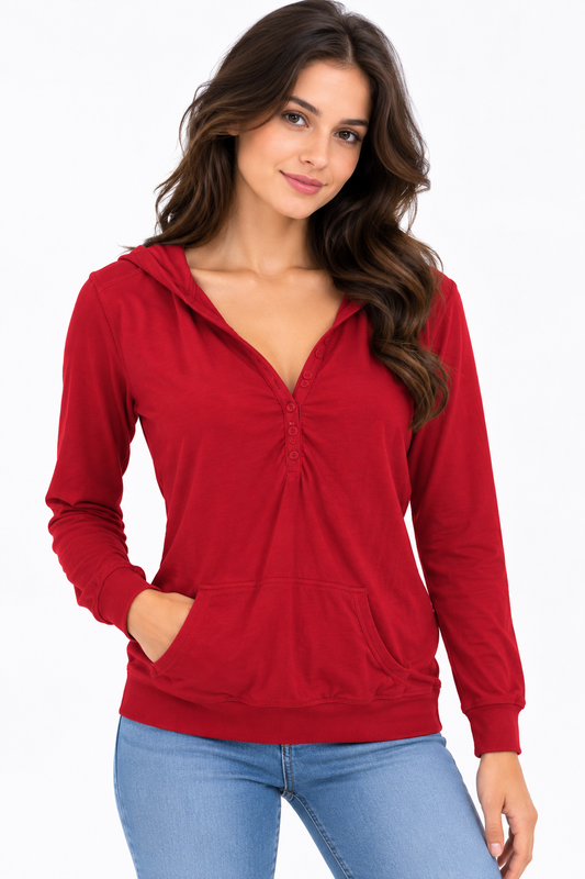 Trf Hoodie Red Hoodie S / Red